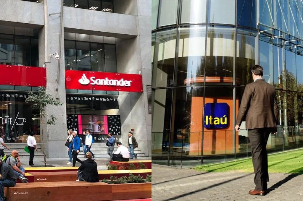 Bancos privados marcan récord de utilidades en agosto: Santander lidera el crecimiento con un alza de 44,7%