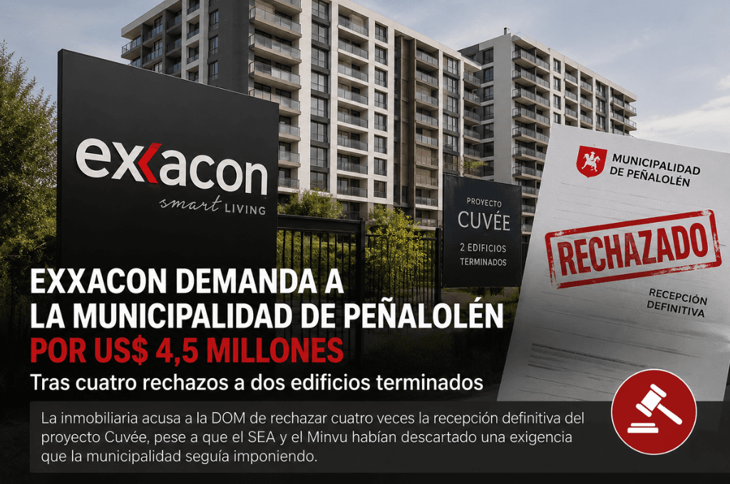 🚨 Nuevo conflicto en el mercado inmobiliario chileno.